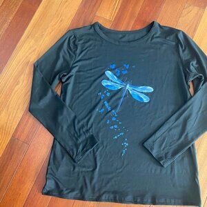 Dragonfly Long Sleeve Tee size medium